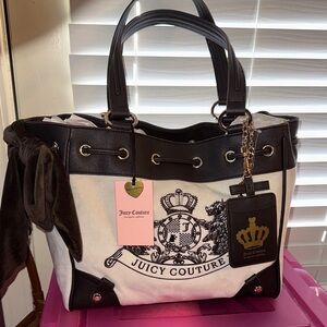 Juicy couture classic Scottie dogs tote daydreamer